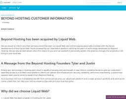 Beyond Hosting